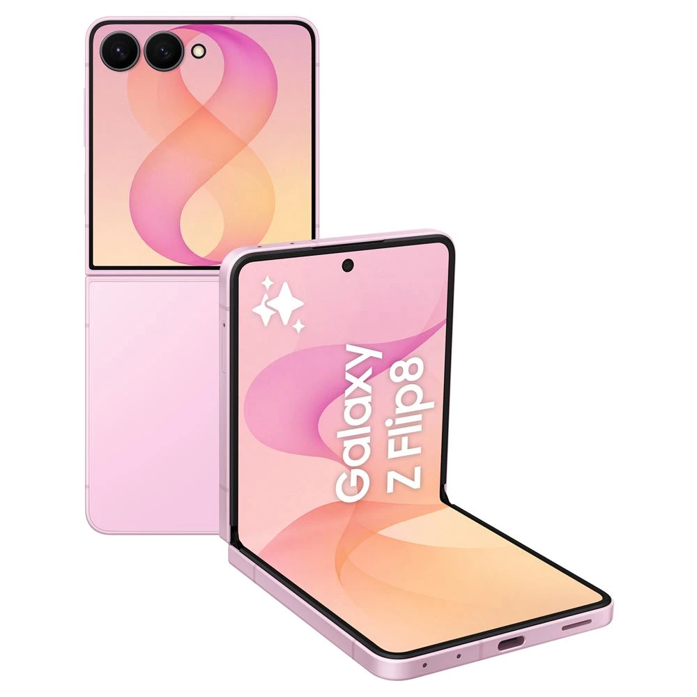 Smartphone Samsung Galaxy Z Flip8 6,9" 5G Double SIM (256 Go | 512 Go) – Blanc, Graphite et Rose