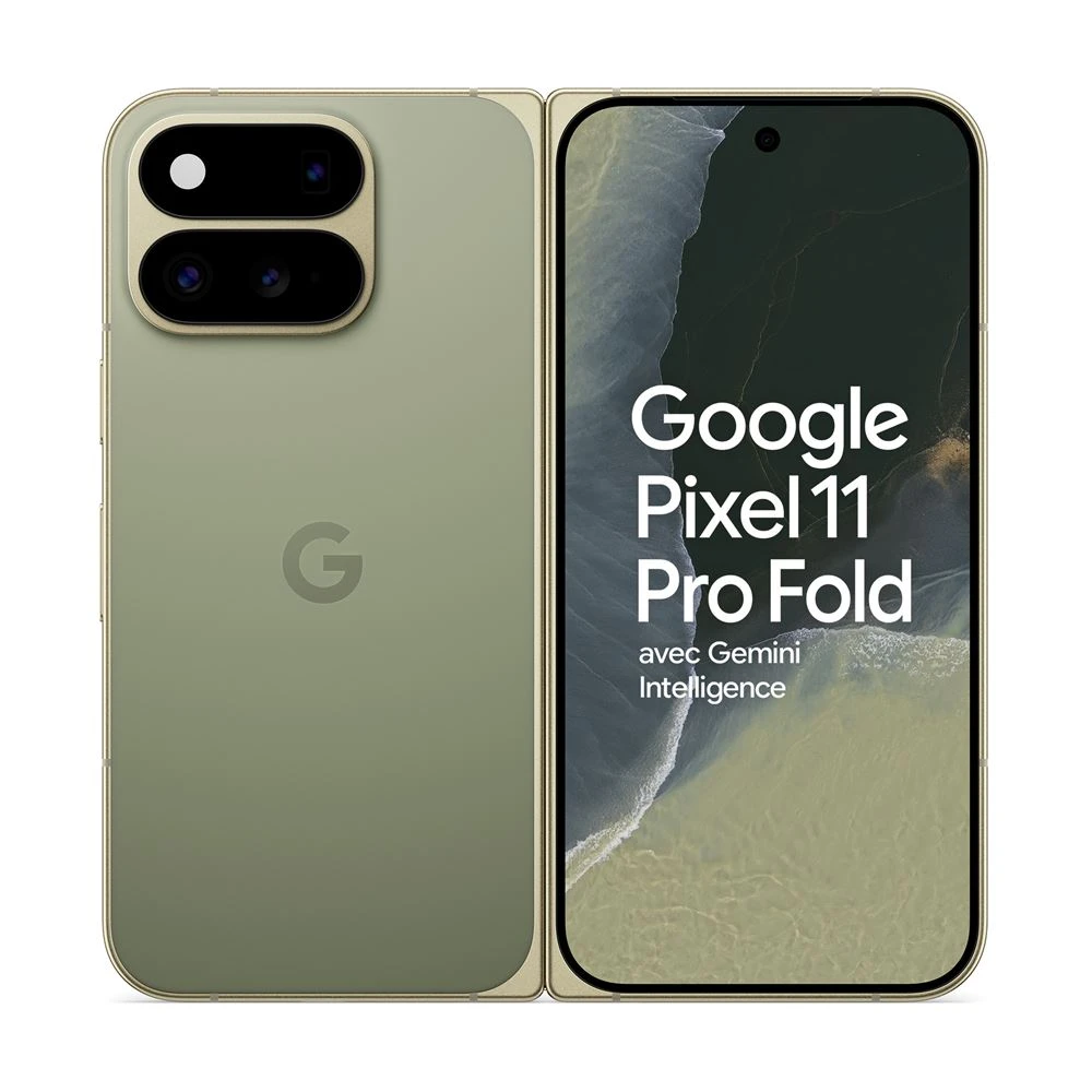 Google Pixel 11 Pro Fold 6,8" OLED 5G – 256 Go / 512 Go