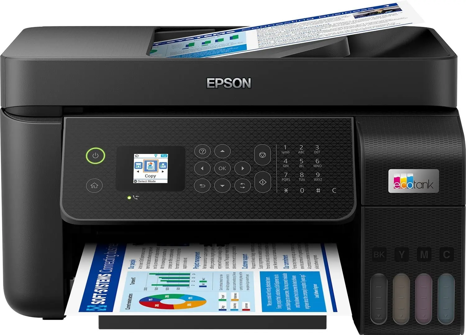 Epson EcoTank L5290 Imprimante multifonction 4-en-1 avec réservoirs d'encre