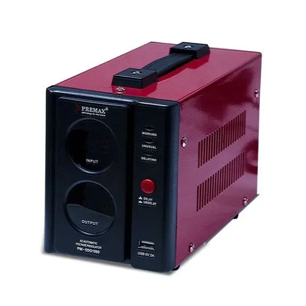 VOLTAGE REGULATOR PREMAX 1000VA – 2000VA – 3000VA Régulateur automatique de tension pour équipements électriques
