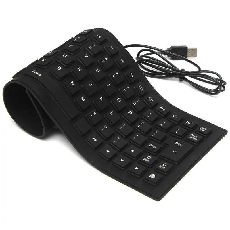 FLEXIBLE KEYBOARD – CLAVIER SOUPLE ET PORTABLE