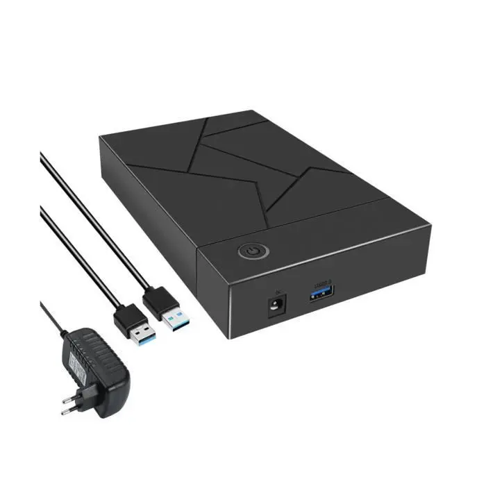 BOÎTIER EXTERNE HDD 3,5" – BOÎTIER POUR DISQUE DUR SATA